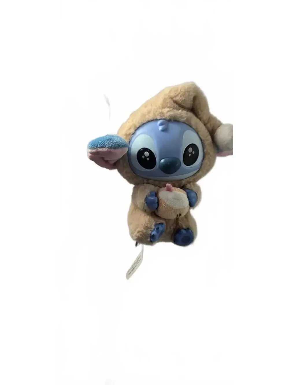 Disney Miniso Stitch Plush Doll in Beige Pajamas